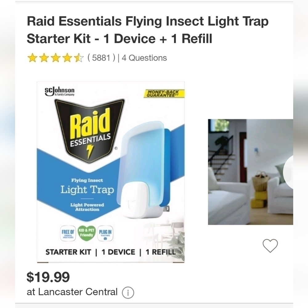 NEW ! Raid insect trap